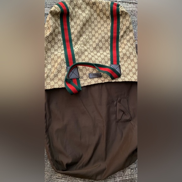 Gucci GG Beige Web Handle Tote. - Picture 4 of 15